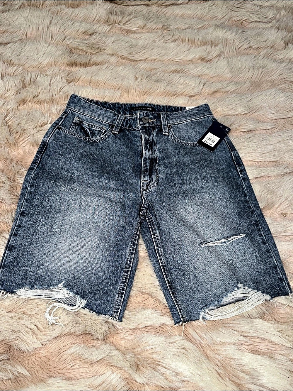 Lucky Brand Stella Bermuda Short Denim